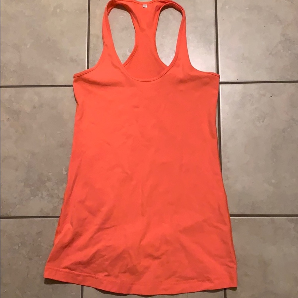 Lululemon CRB neon orange